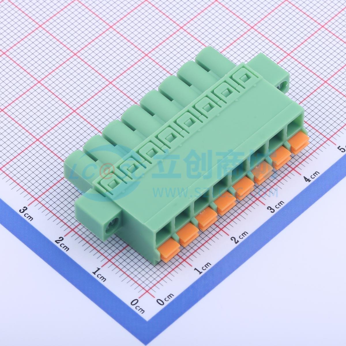 点击查看大图 KF2EDGKNM-5.08-8P实物图