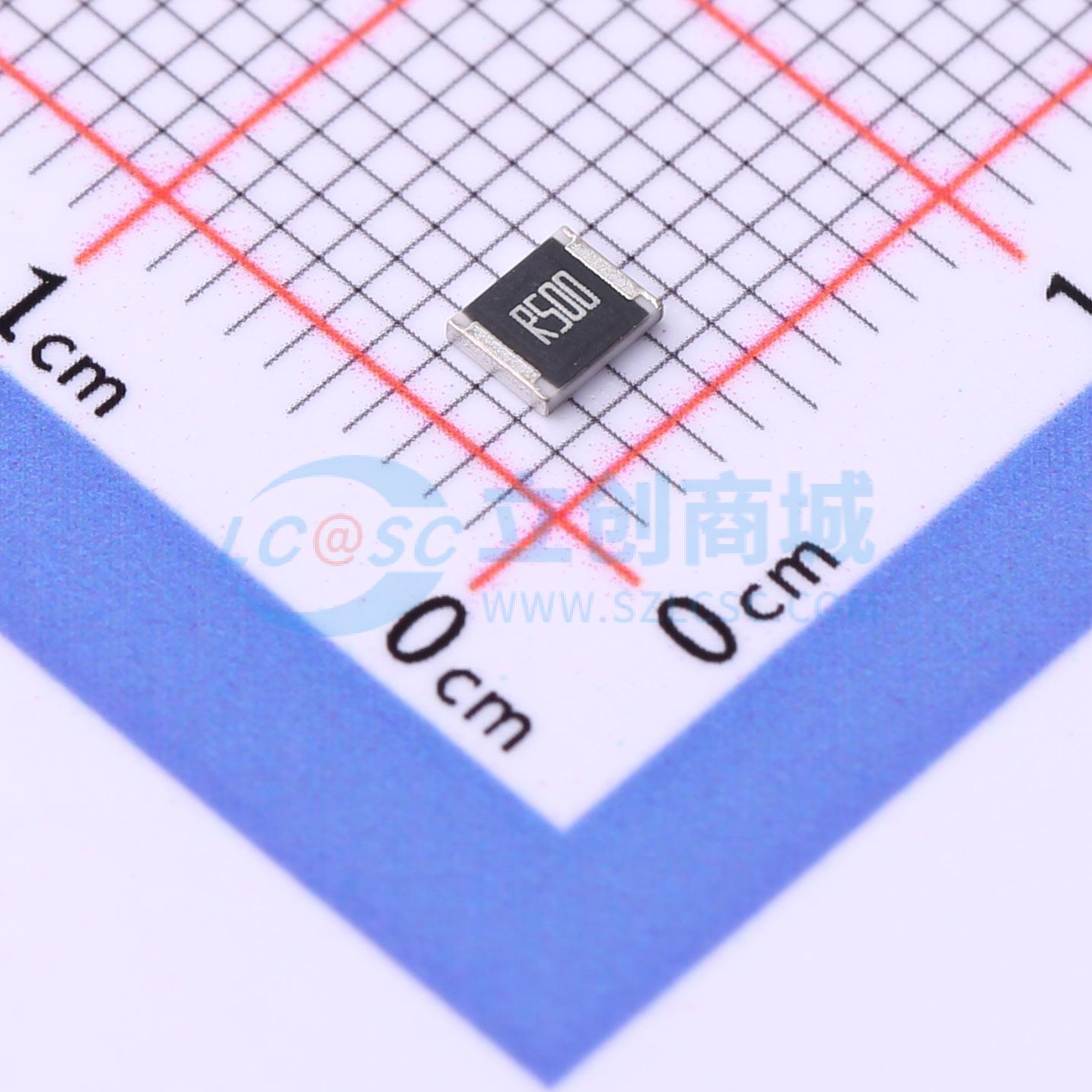 点击查看大图 CR1210J3R500G实物图