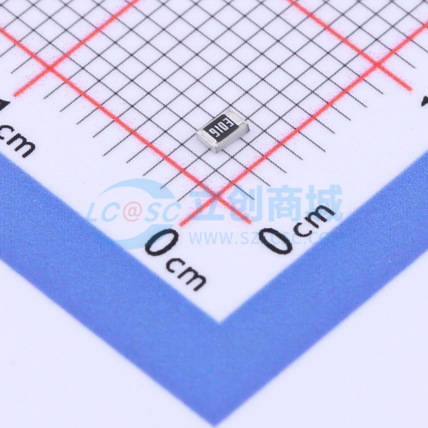 点击查看大图 FRC0805F9103TS实物图