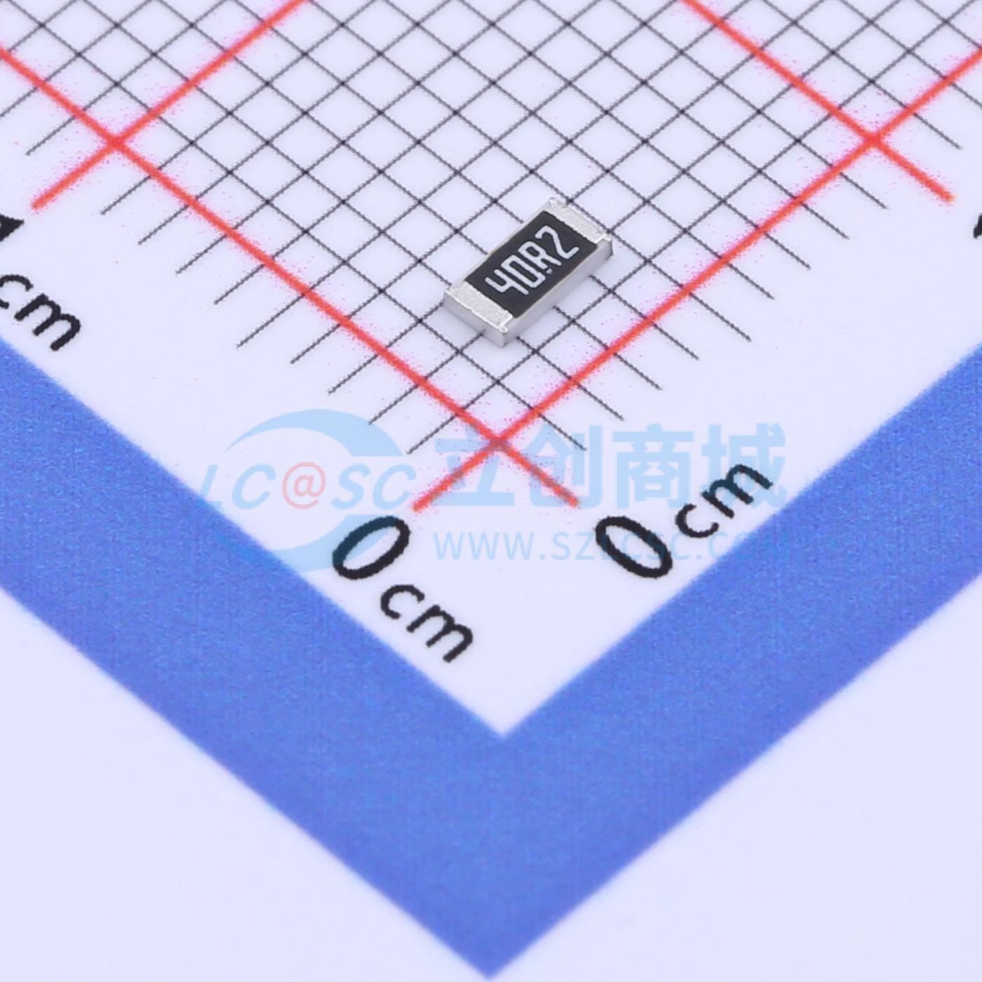 点击查看大图 FRP1206F40R2TSN实物图