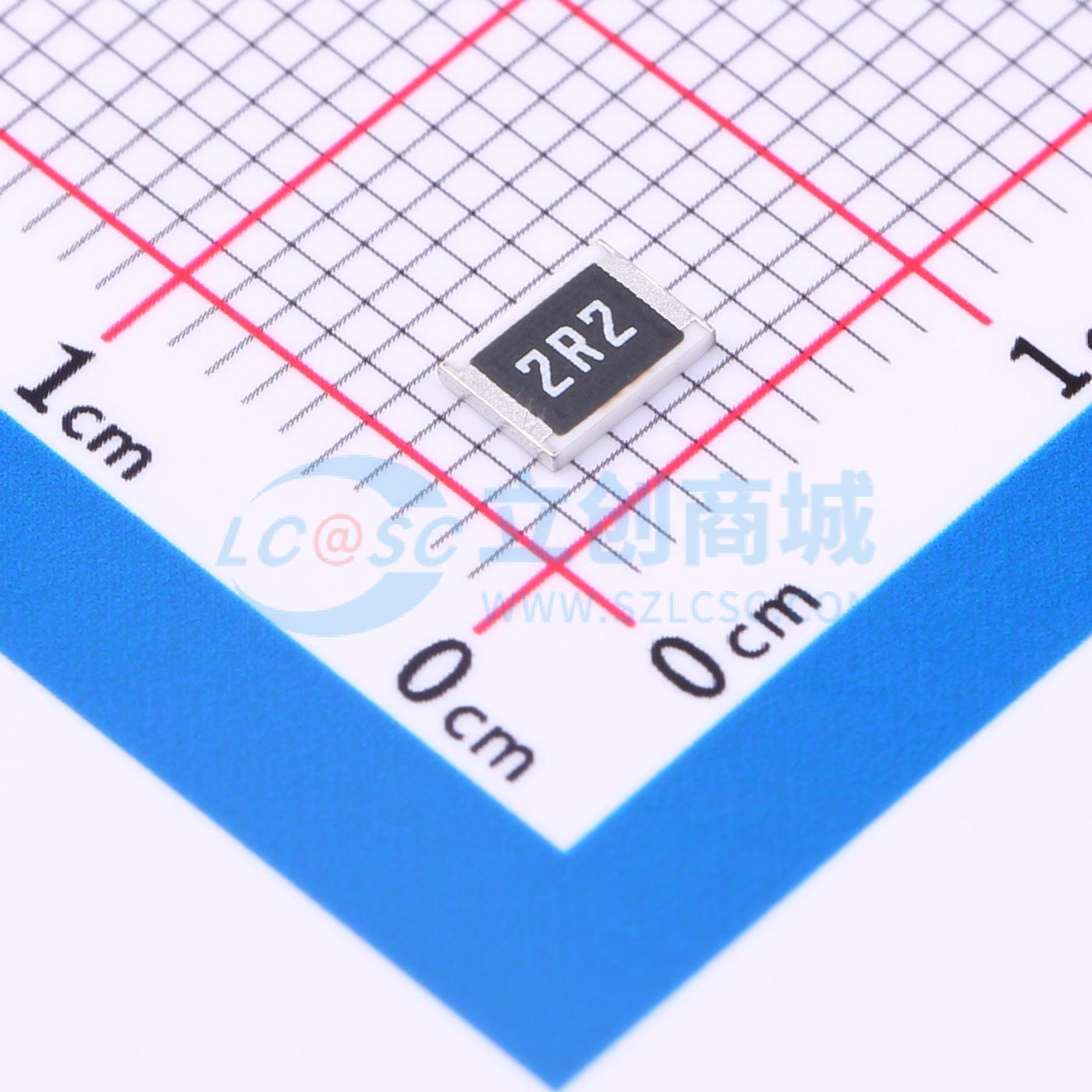 点击查看大图 FRC1812J2R2 TS实物图