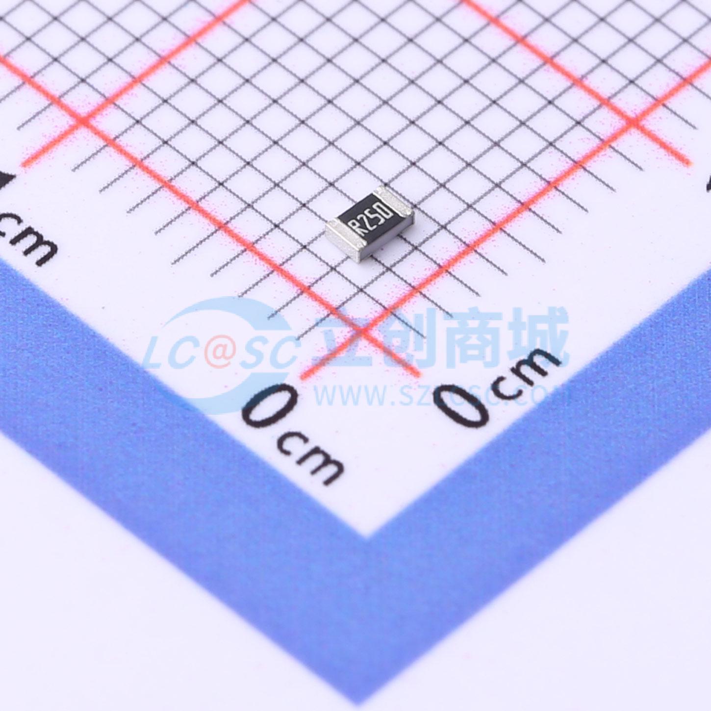 点击查看大图 CR0805F8R250G实物图