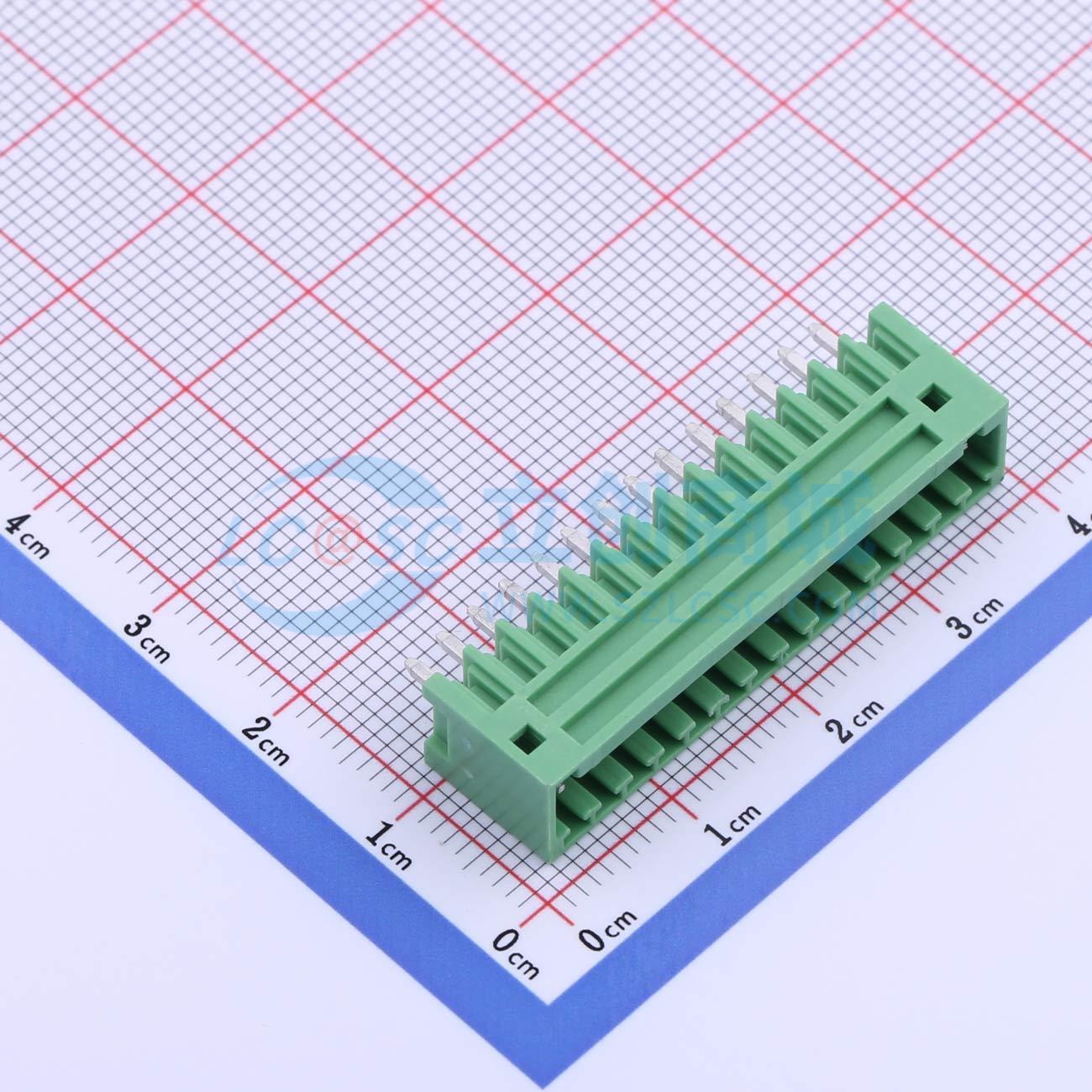 点击查看大图 DB2EVC-2.54-14P-GN实物图