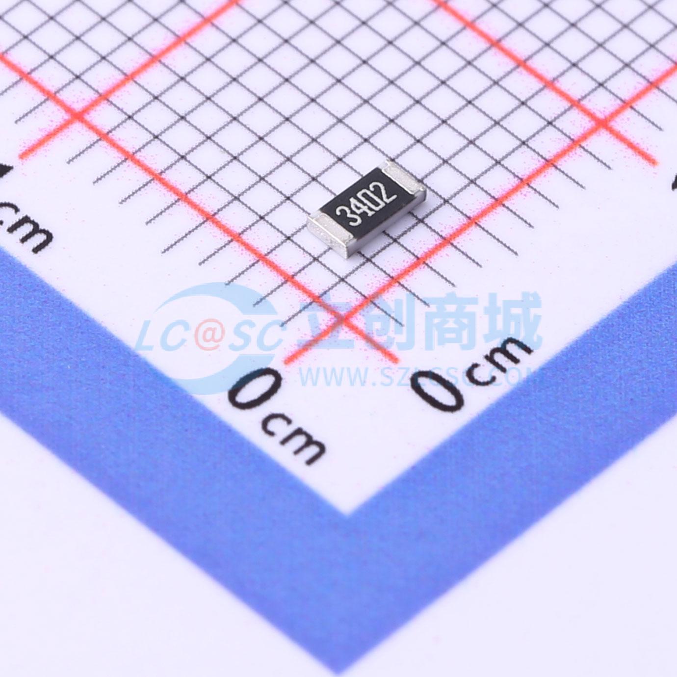 点击查看大图 CR1206F43402G实物图