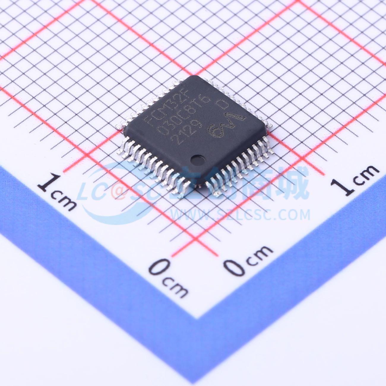 FCM32F030C8T6实物图