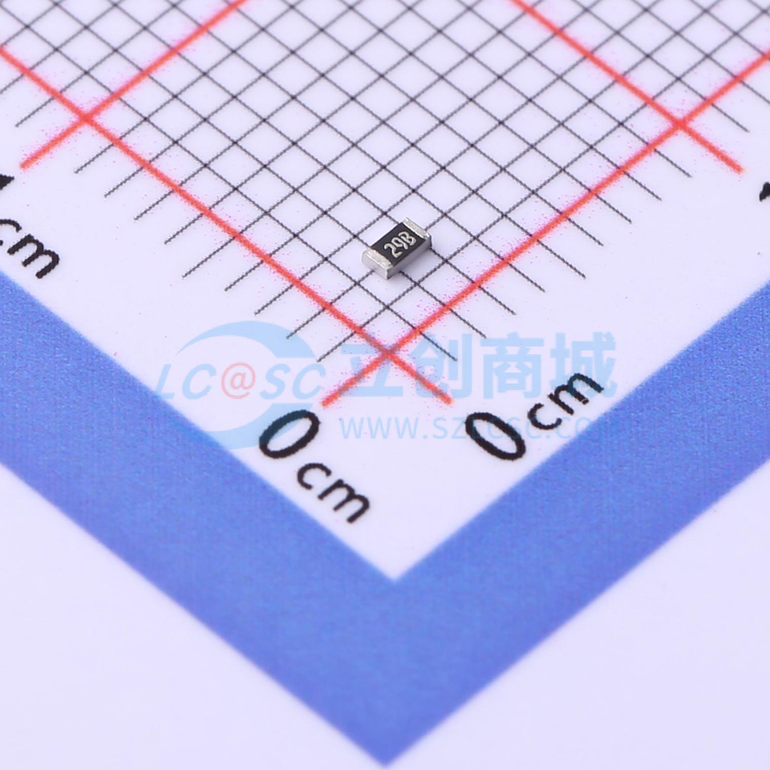 点击查看大图 SCR0603F1K96实物图