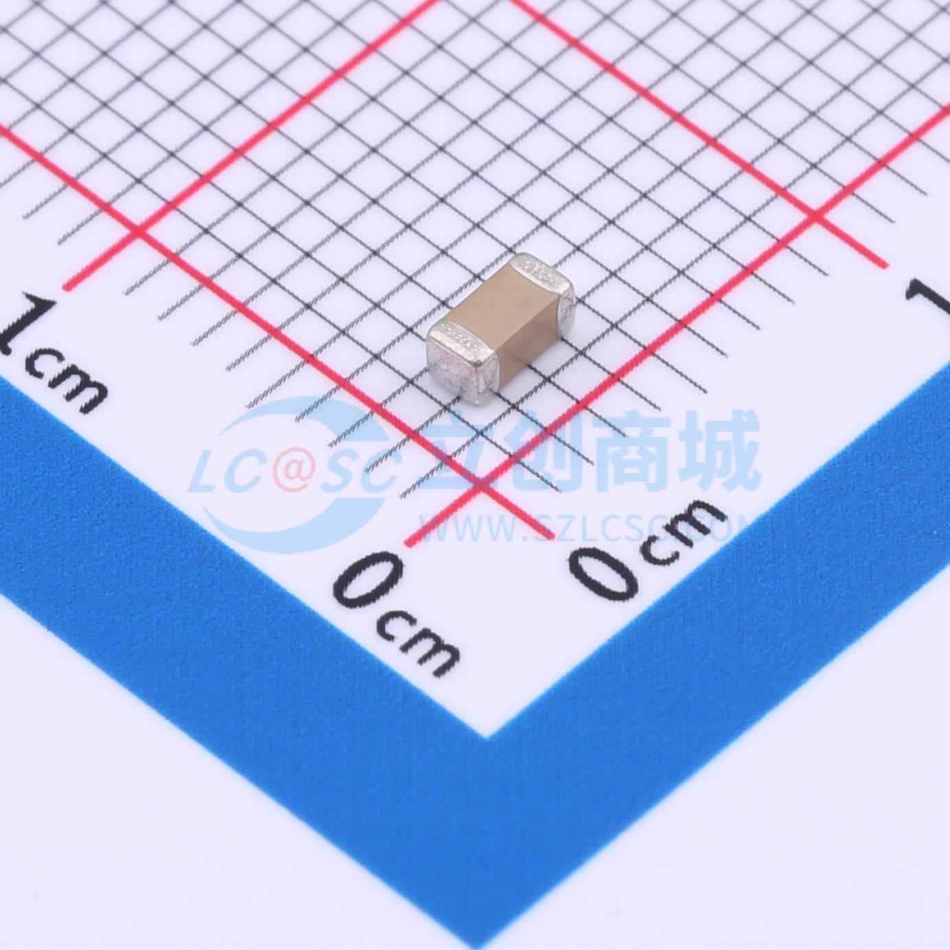 点击查看大图 1206X106K160CT实物图