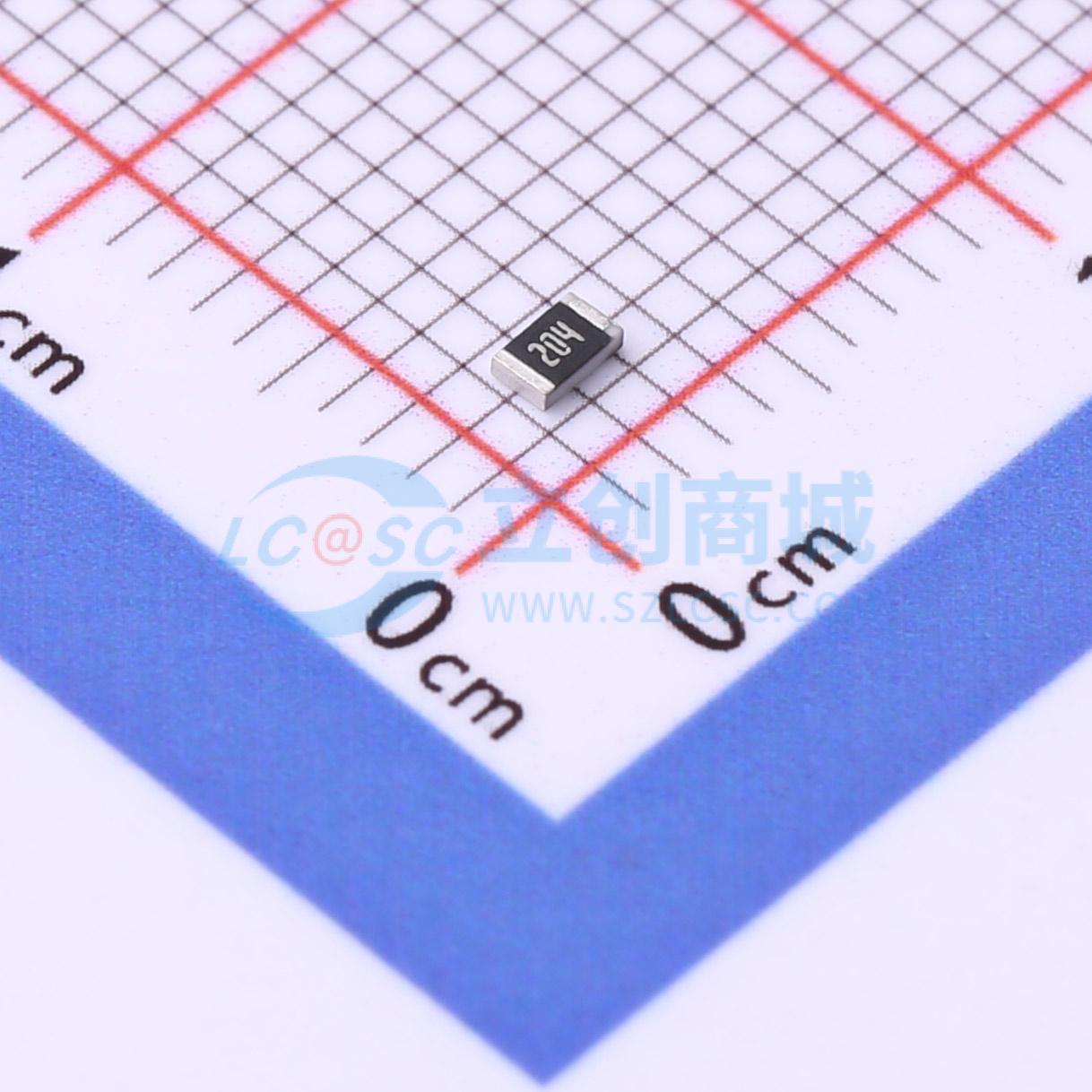 点击查看大图 SCR0805J200K实物图