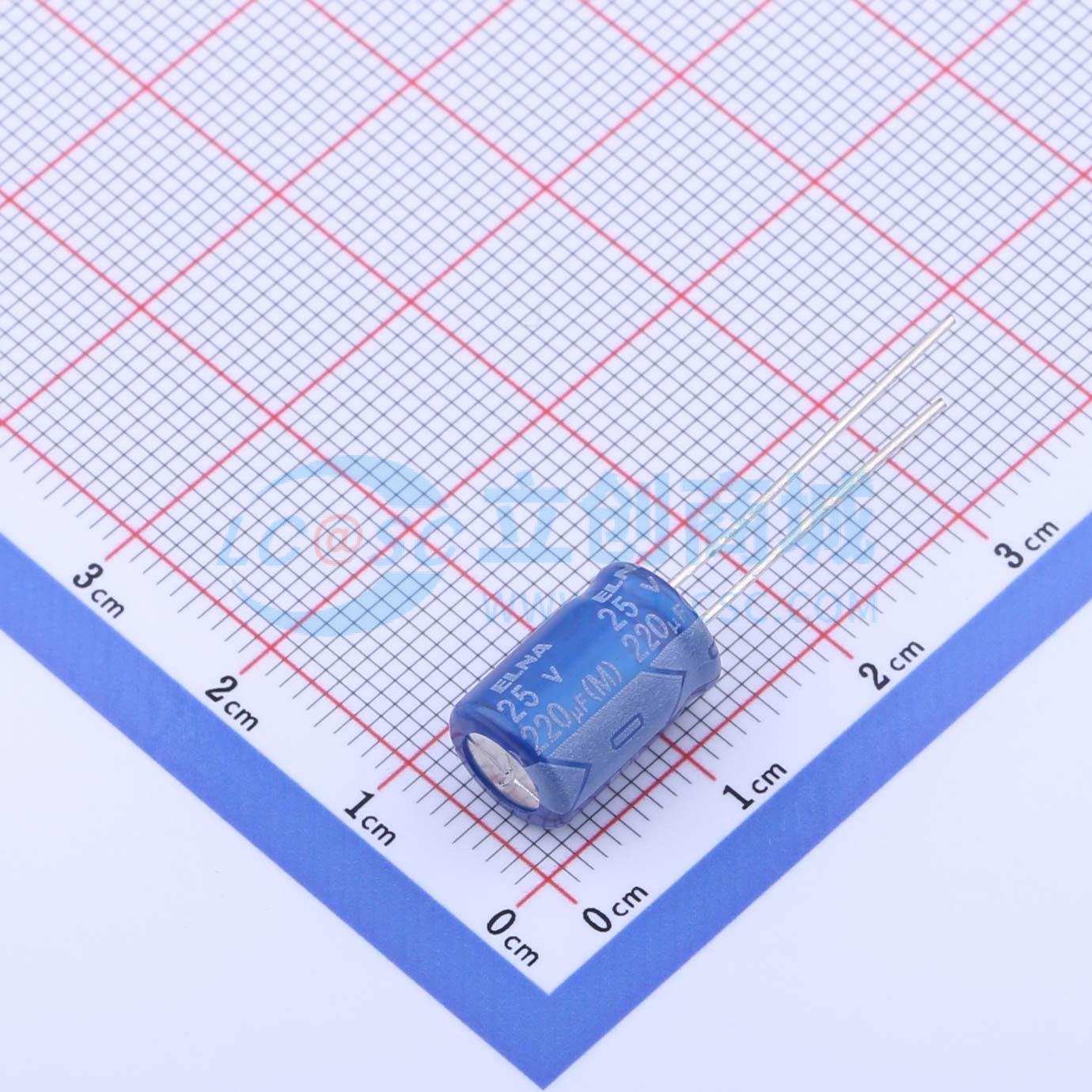 RE3-25V221MG3#B实物图