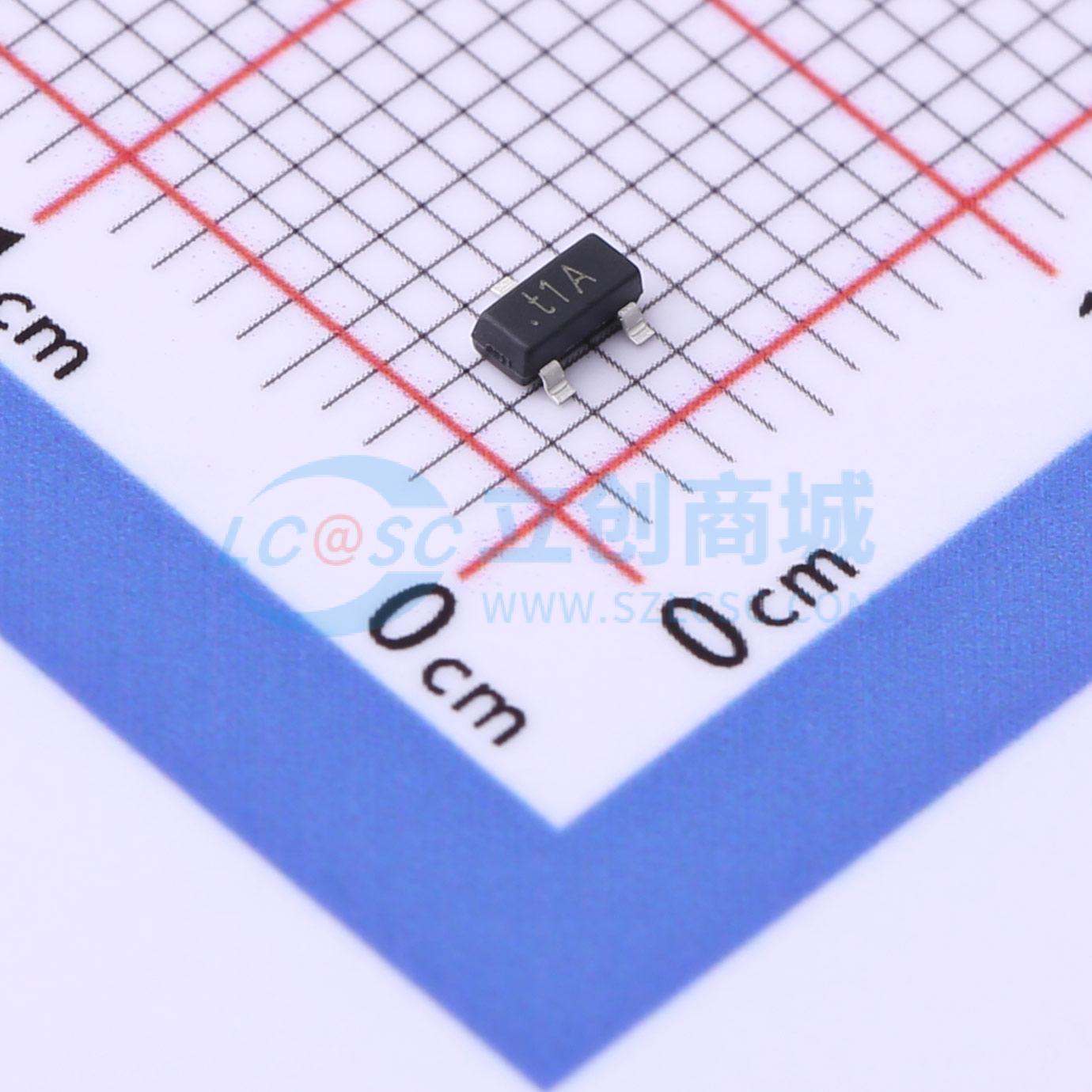 点击查看大图 MMBT3904(t1A)实物图