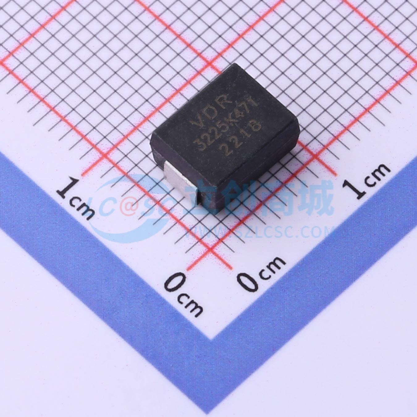 点击查看大图 VDR3225K471G2实物图