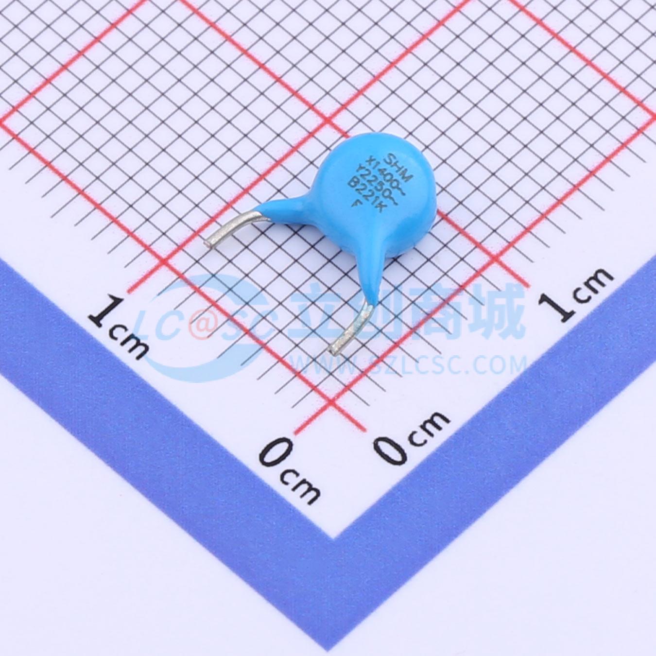 点击查看大图 DCF221K22Y5PQ6ML7C9实物图