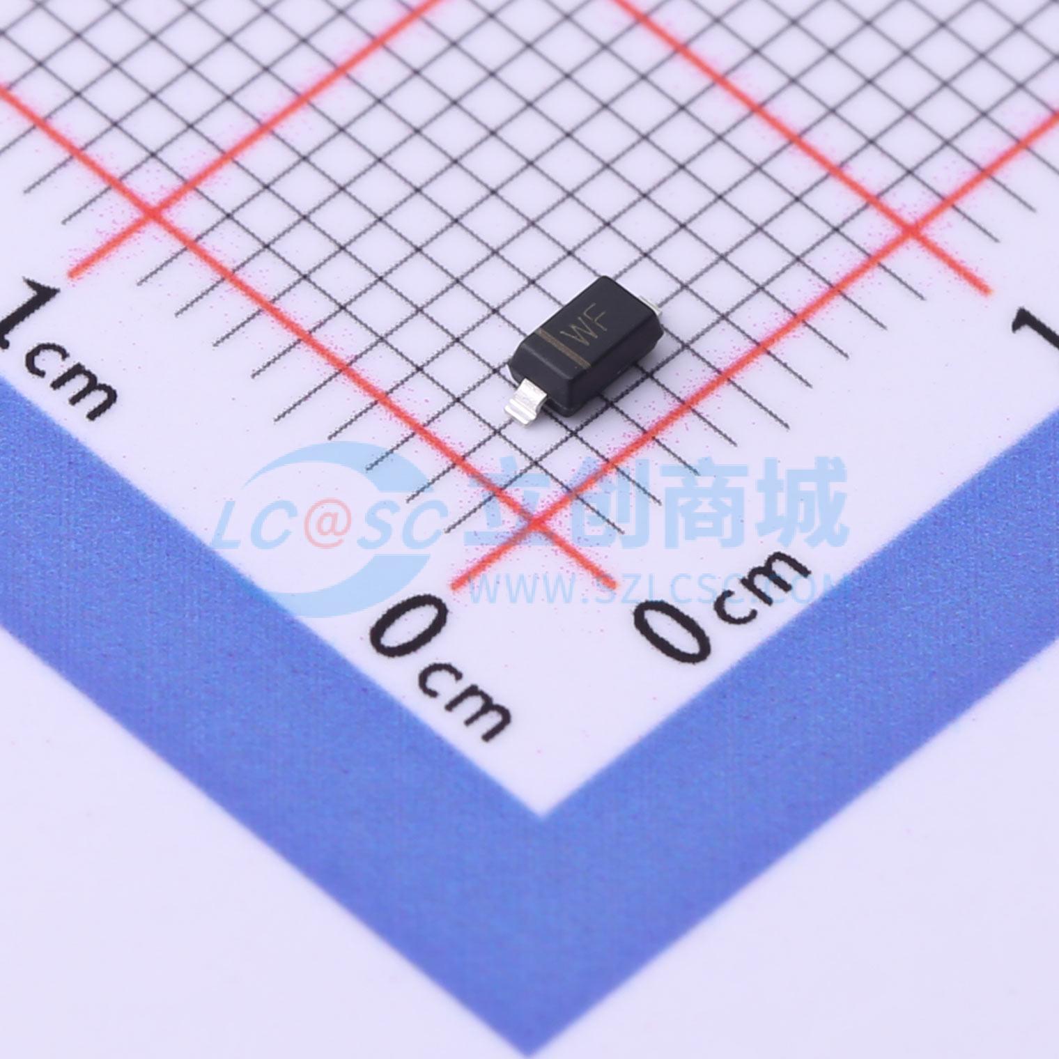 点击查看大图 BZT52C10W实物图
