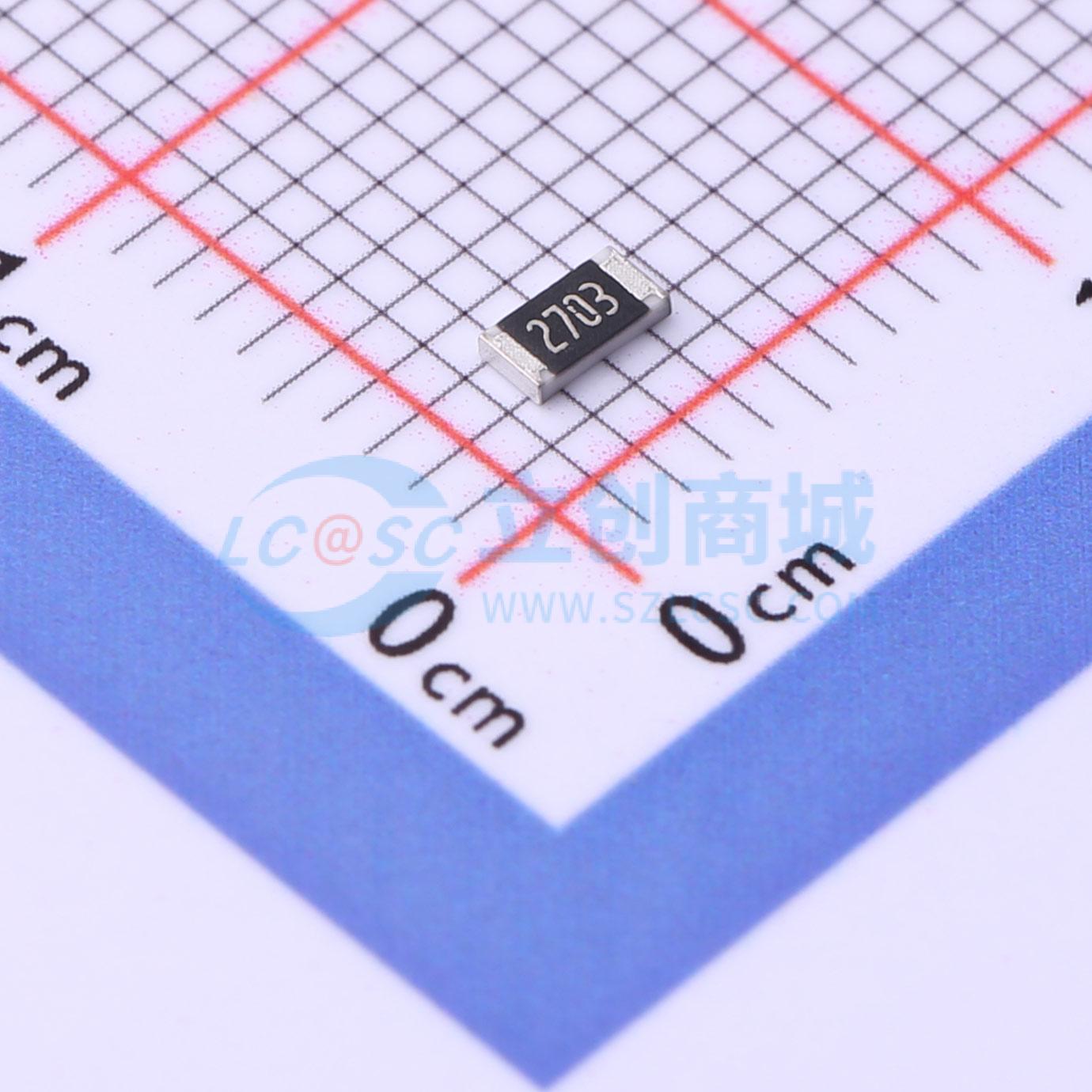 点击查看大图 SCR1206F270K实物图