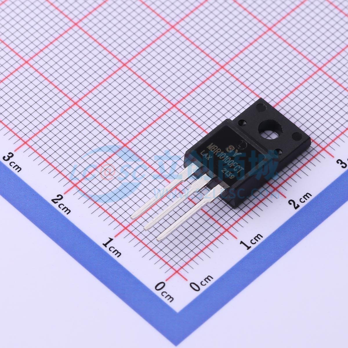 MBR10100FCT实物图