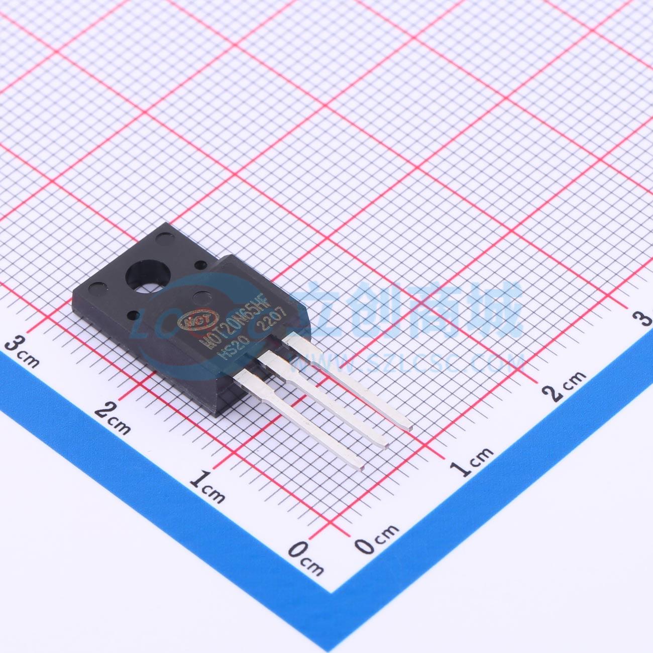 点击查看大图 MOT20N65HF实物图