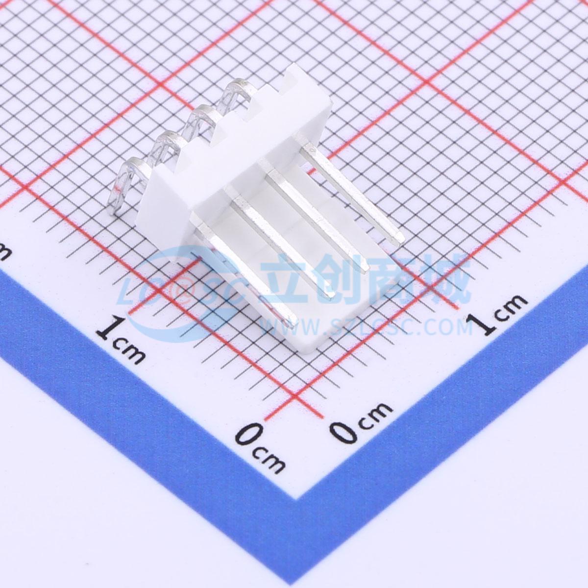 点击查看大图 KH-HX2.54-04GW实物图