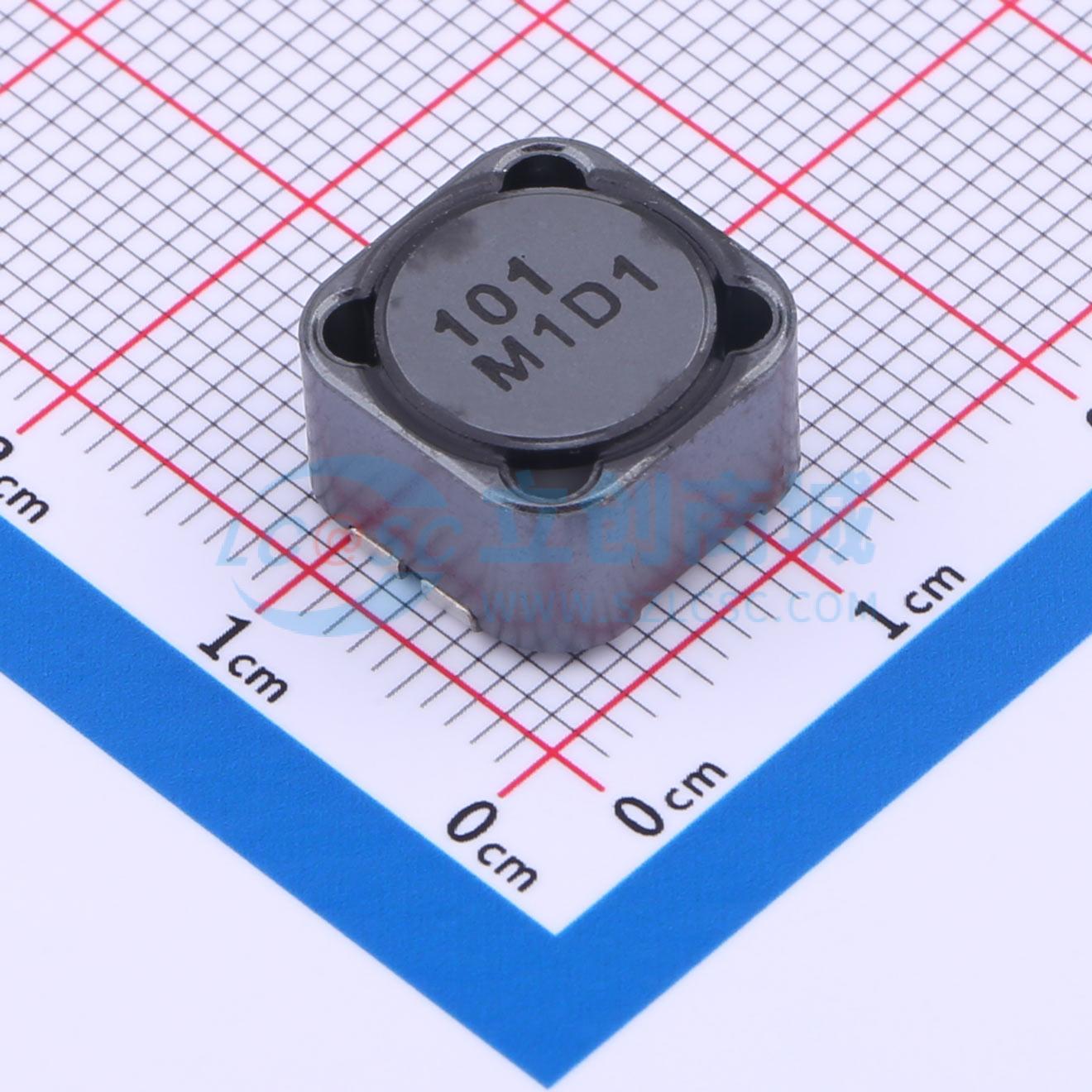 点击查看大图 CDRH127BNP-101PC实物图