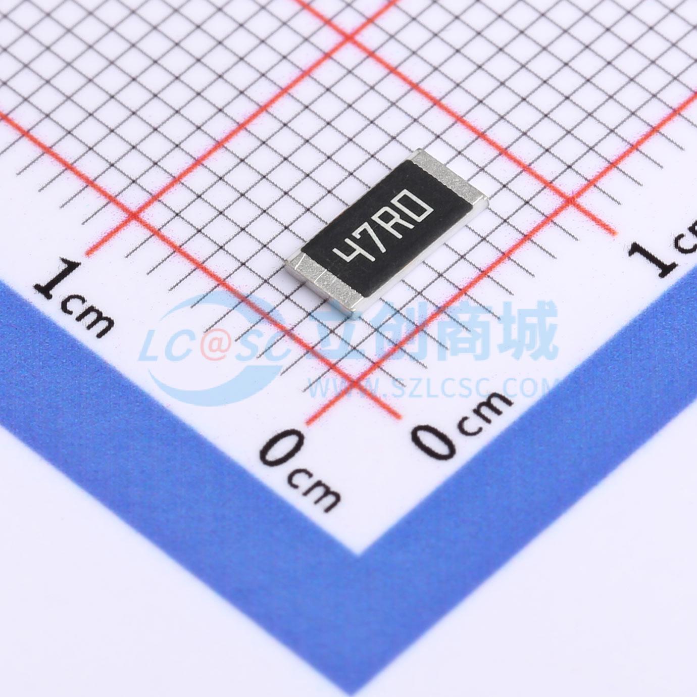 点击查看大图 FRC2512F47R0TS实物图