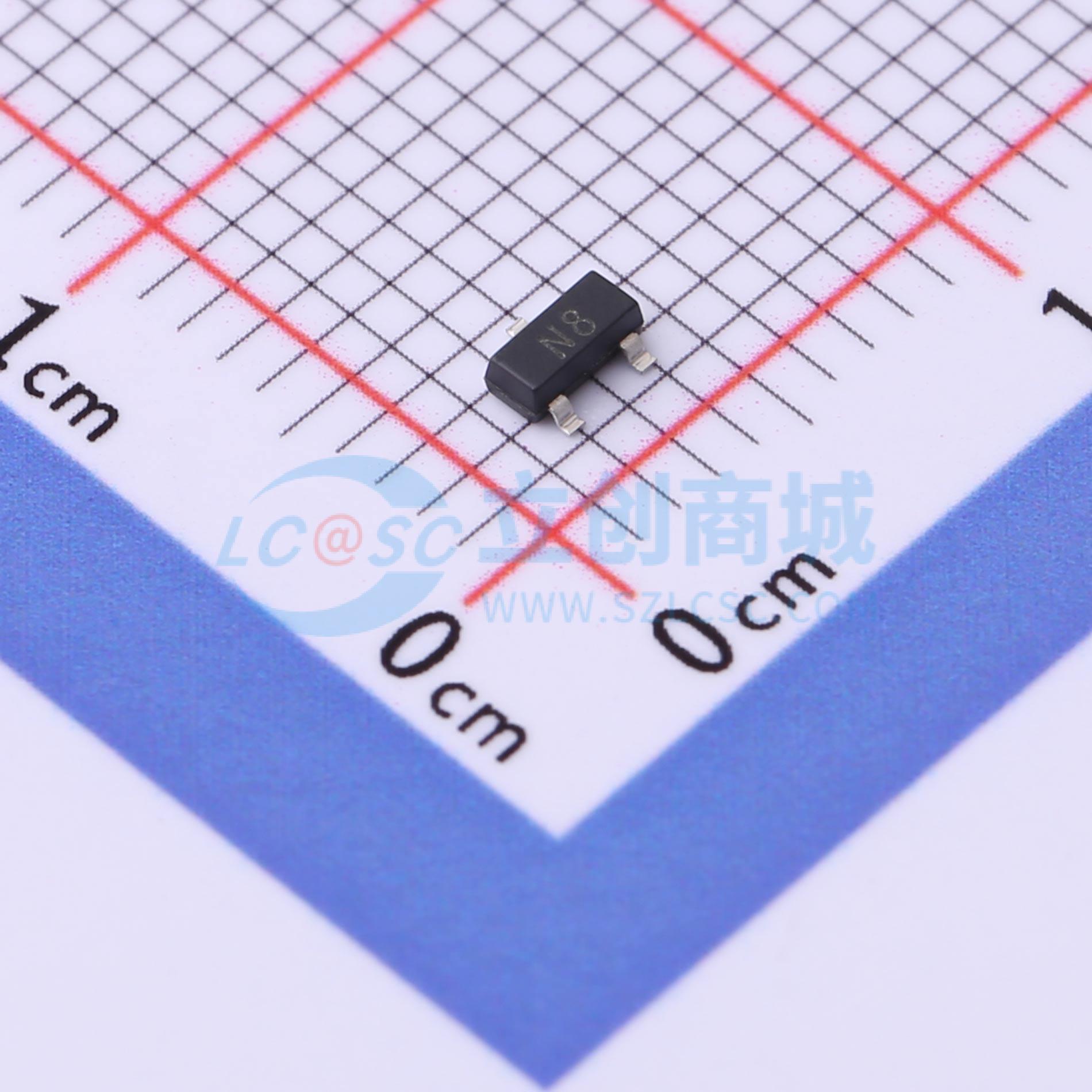 点击查看大图 BZX84C5V1实物图