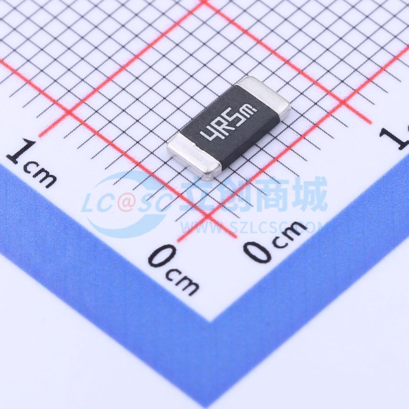 点击查看大图 HoLLR2512-3W-4.5mR-1%实物图