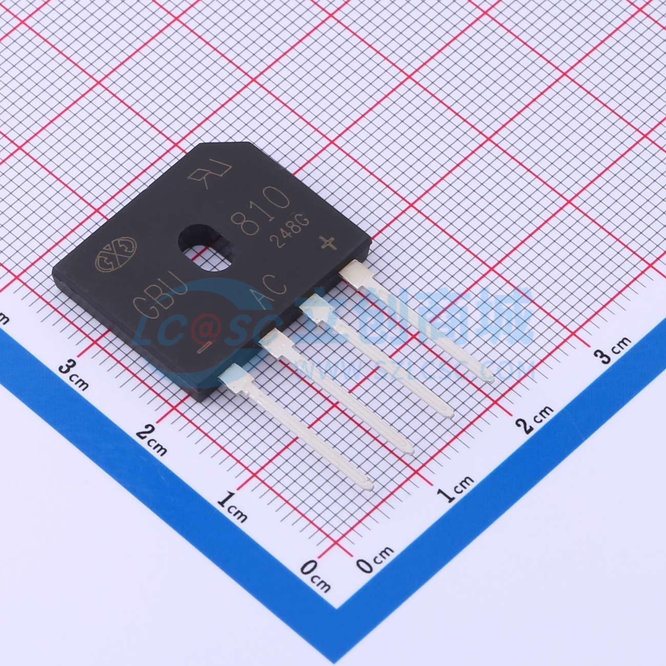 点击查看大图 GBU810实物图