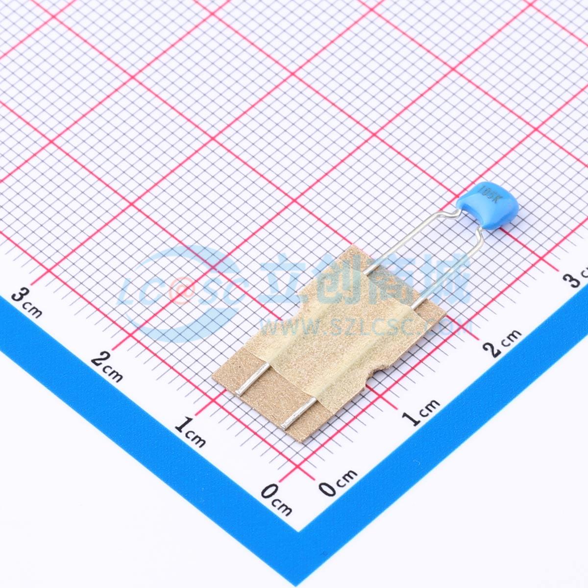 点击查看大图 FG26X7R2A105KNT06实物图