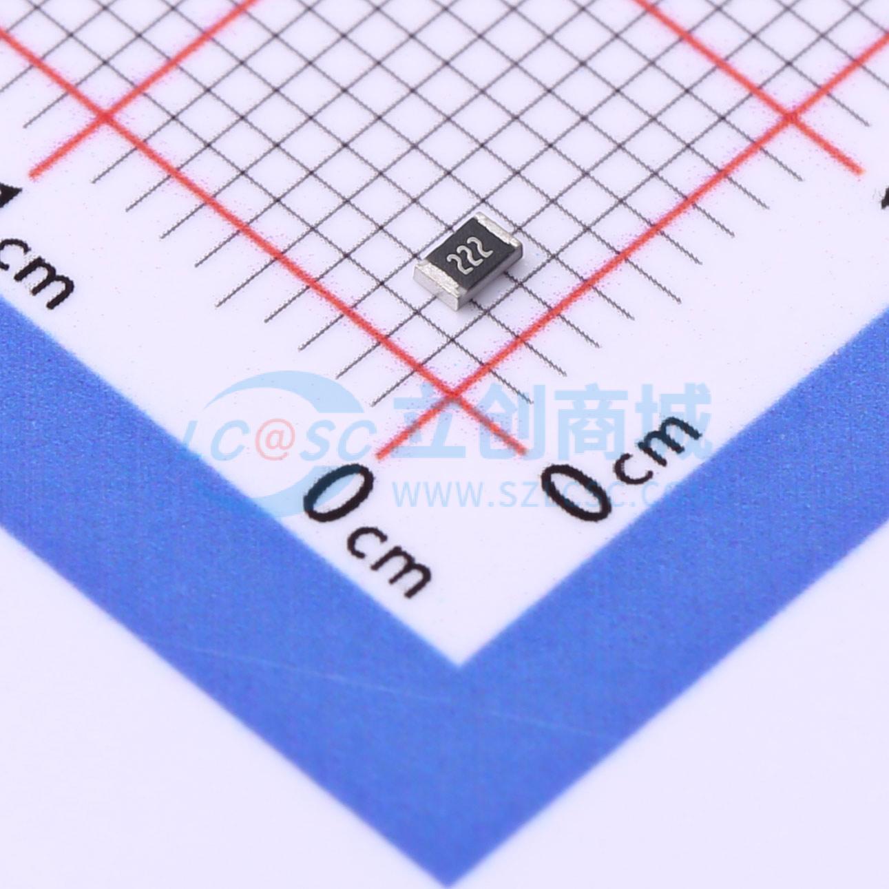 点击查看大图 SCR0805J2K2实物图