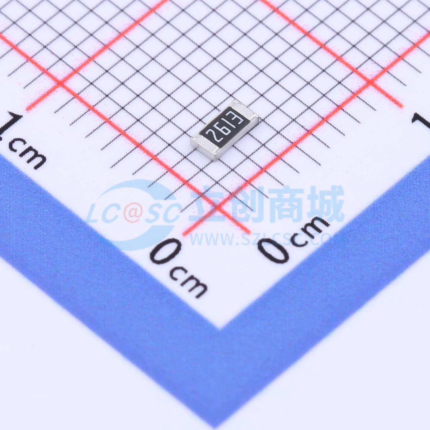 点击查看大图 FRC1206F2613TS实物图