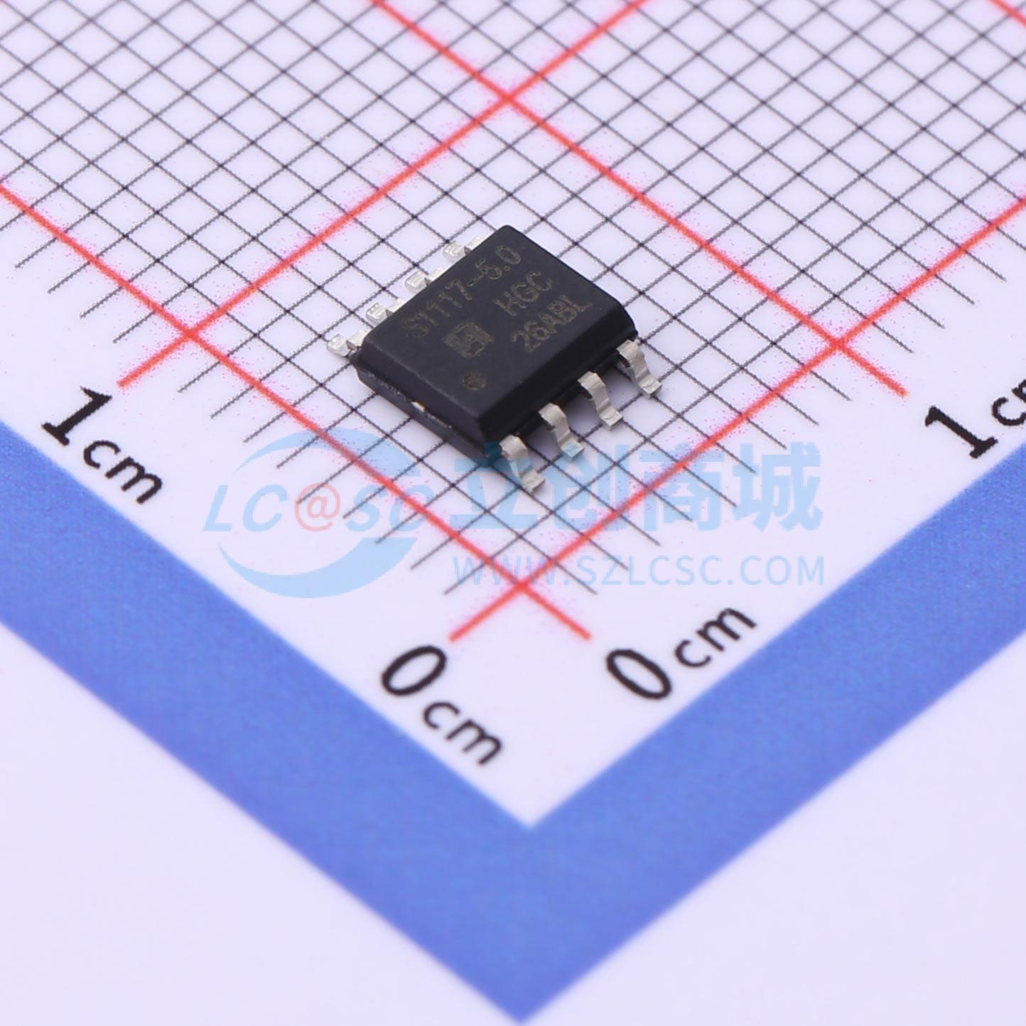 点击查看大图 AMS1117M-5.0RG实物图