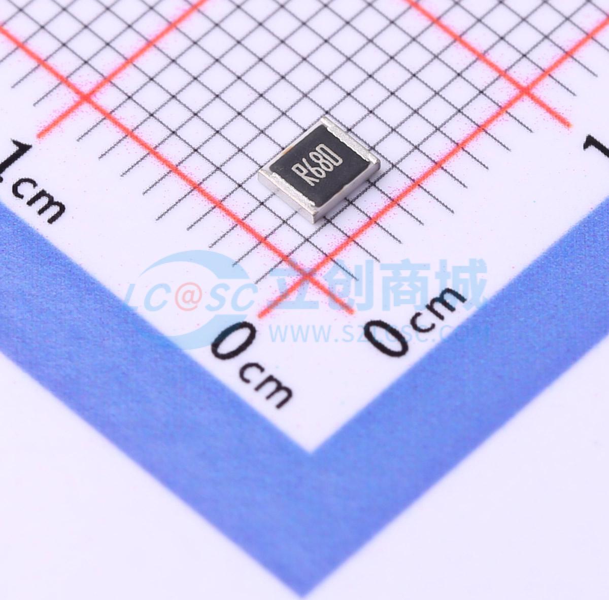 点击查看大图 CR1210J3R680G实物图