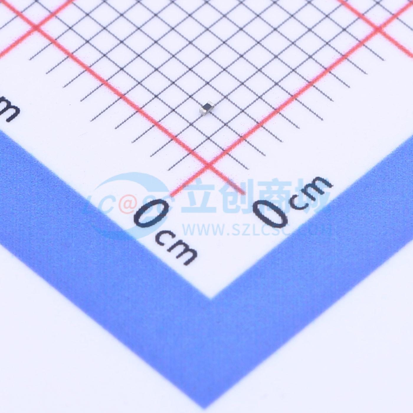 点击查看大图 0201X124K100NT实物图