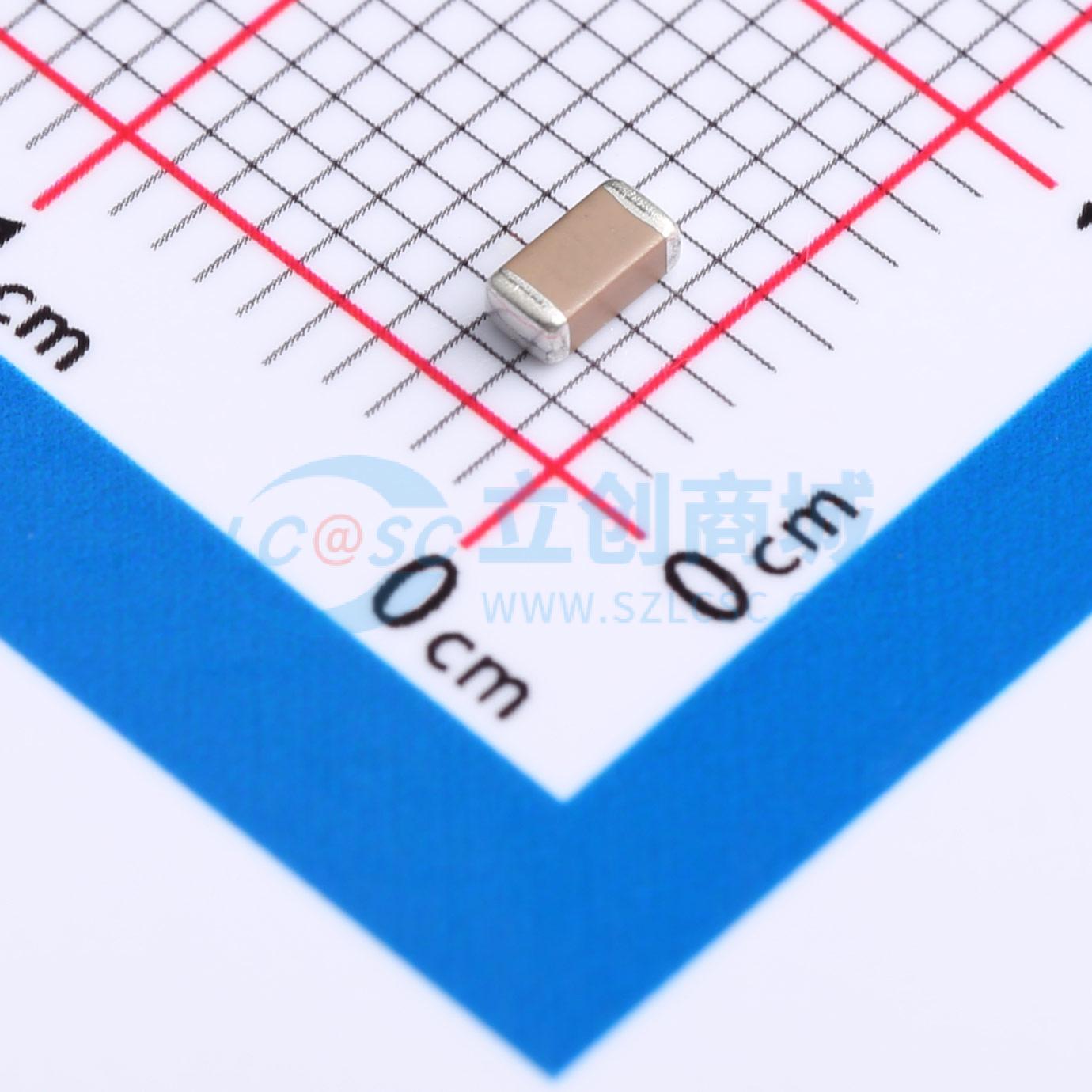 点击查看大图 FCC1206B105K500FT实物图