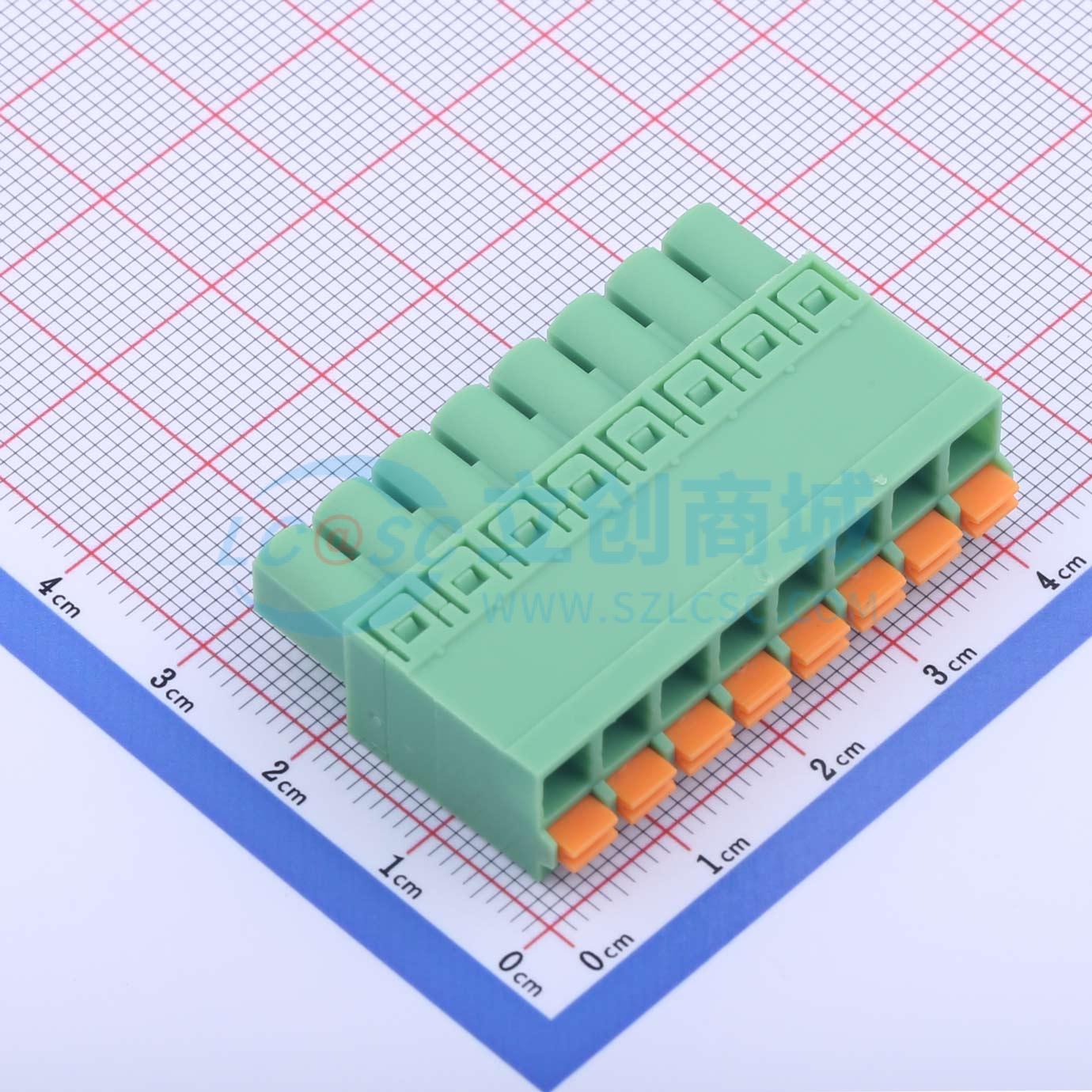 KF2EDGKN-5.08-8P实物图