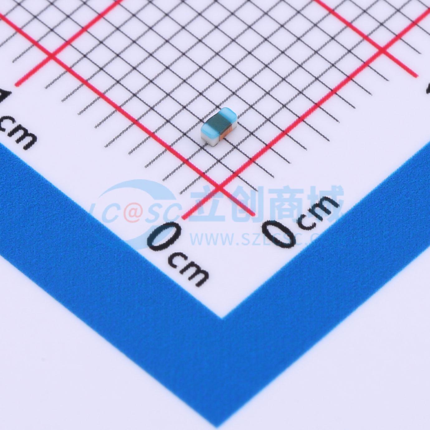 点击查看大图 C1608CB-R18G-RF实物图