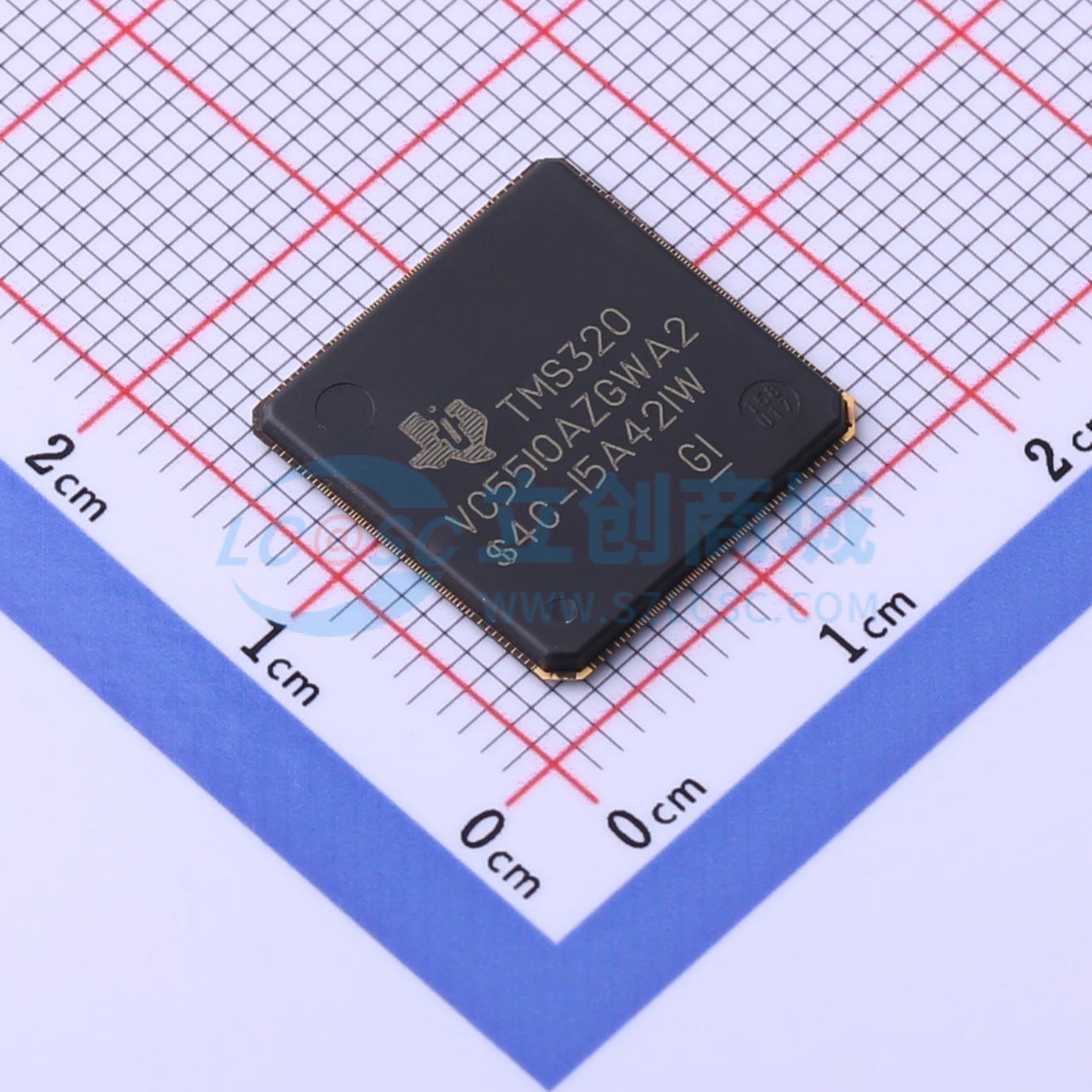 点击查看大图 TMS320VC5510AZGWA2实物图