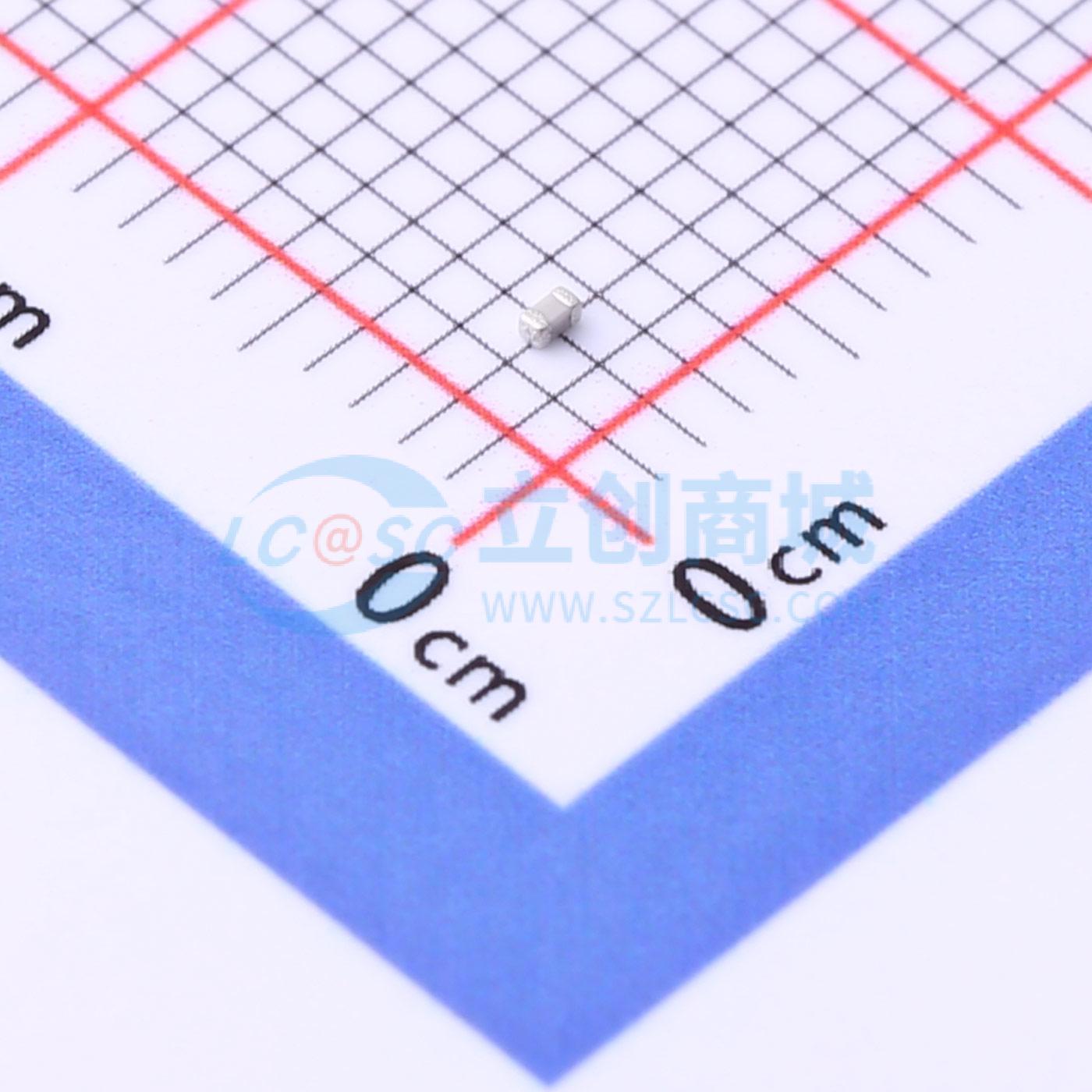 点击查看大图 CC0402KRNPO9BN330实物图