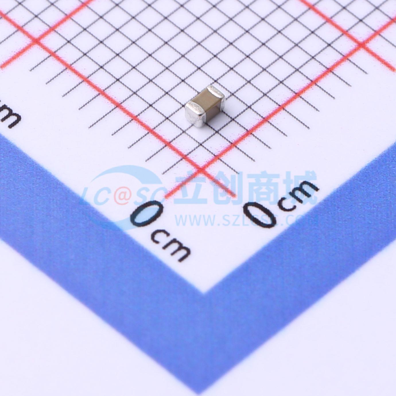 点击查看大图 0603X226M100CT实物图