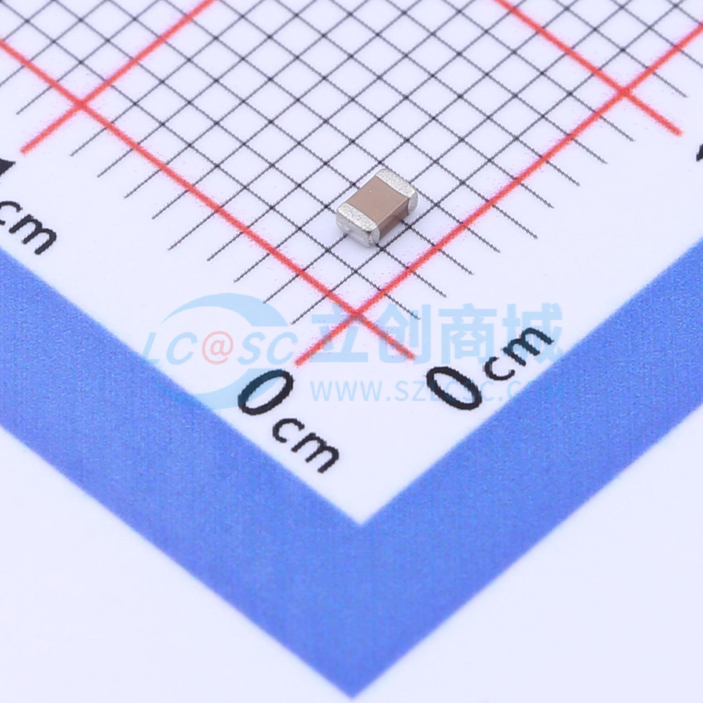 点击查看大图 0805B681K101NT实物图