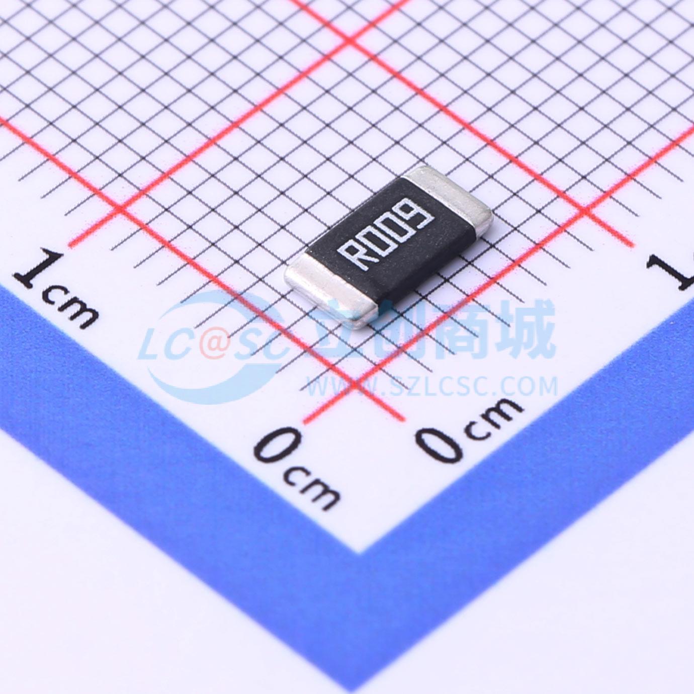 HoLLR2512-2W-9mR-1%实物图