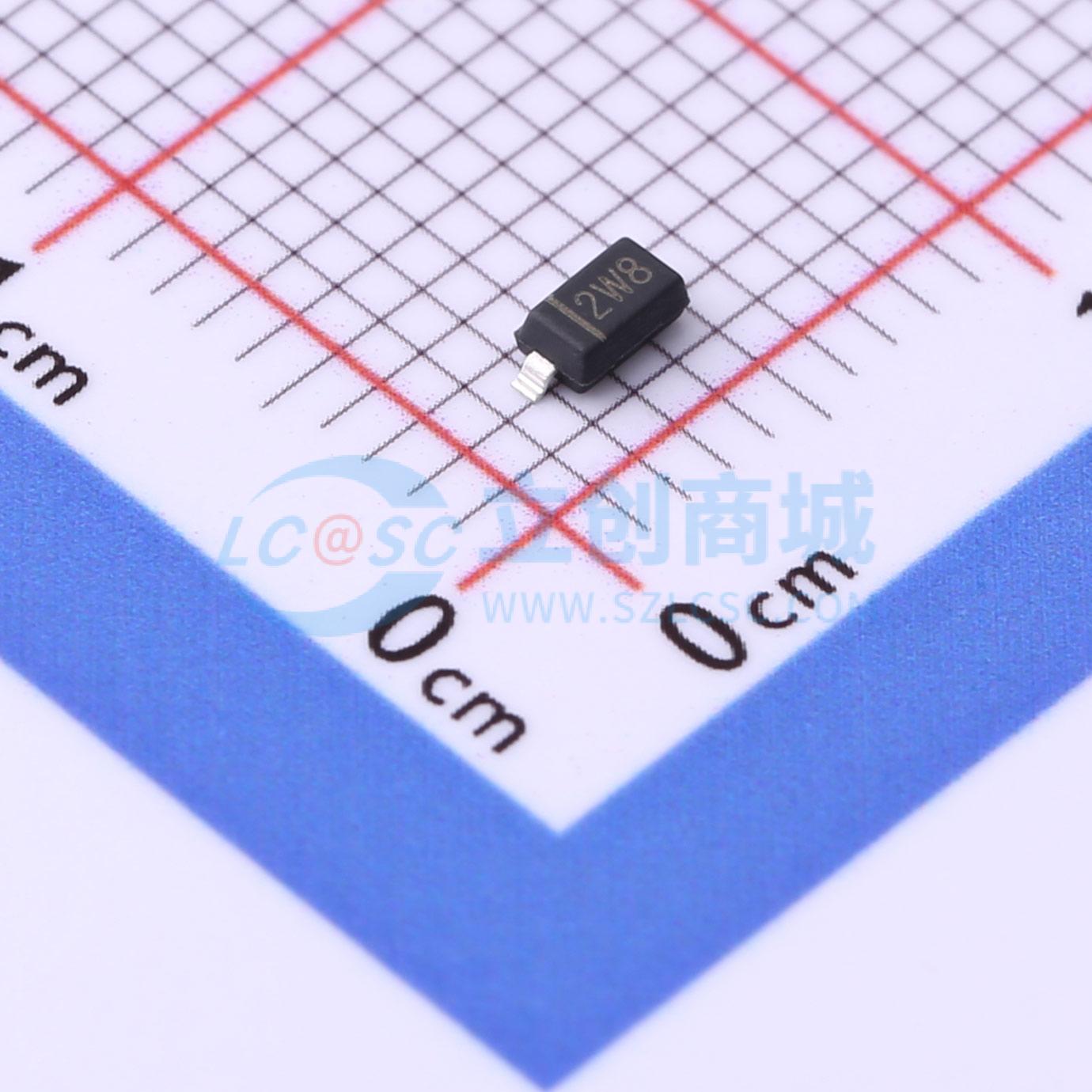 点击查看大图 BZT52B5V1实物图