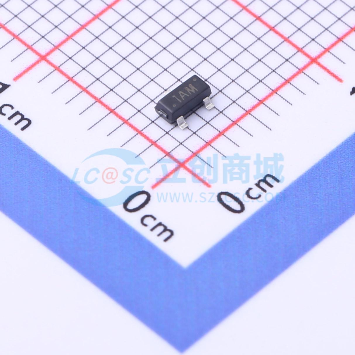 点击查看大图 MMBT3904 1AM实物图