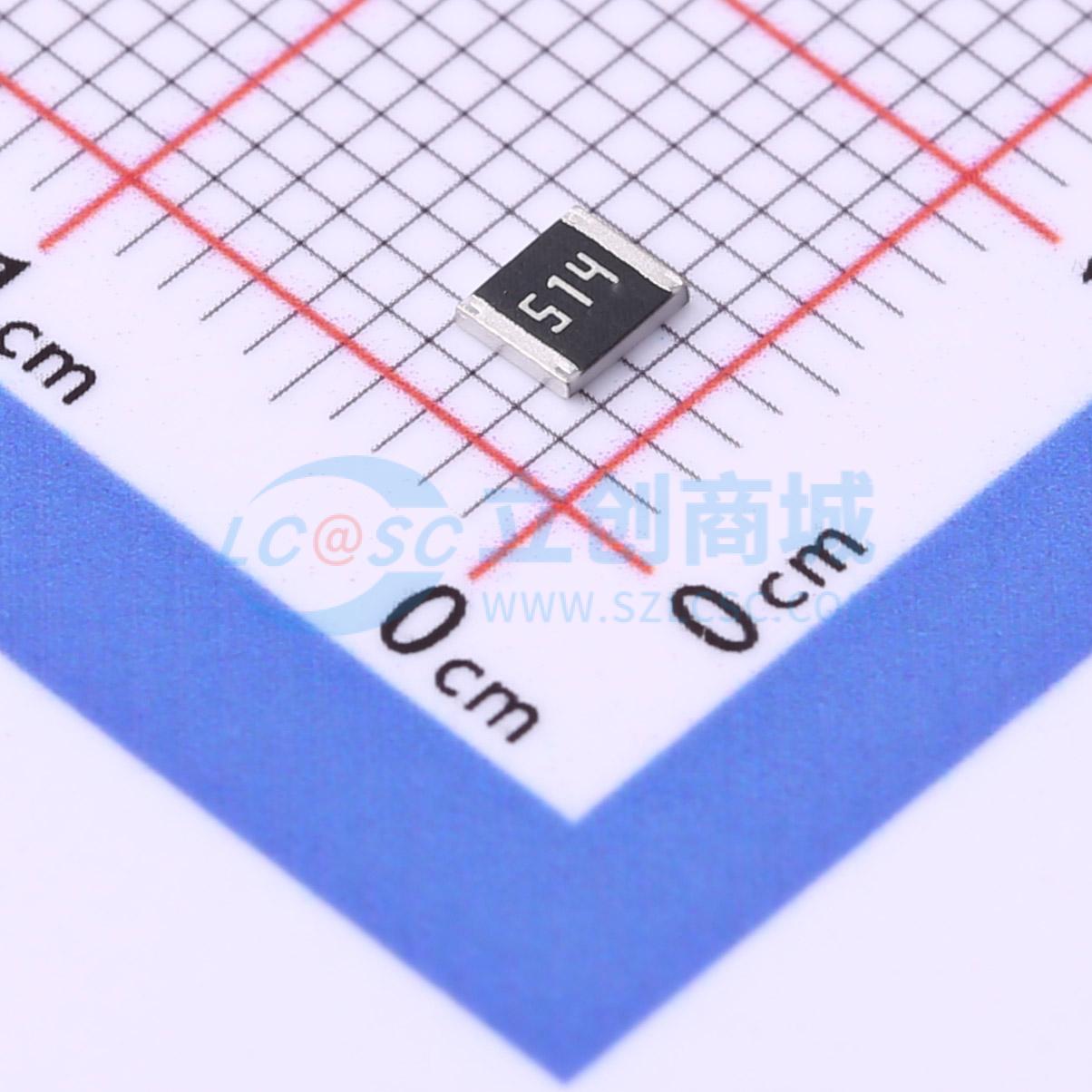 点击查看大图 SCR1210J510K实物图