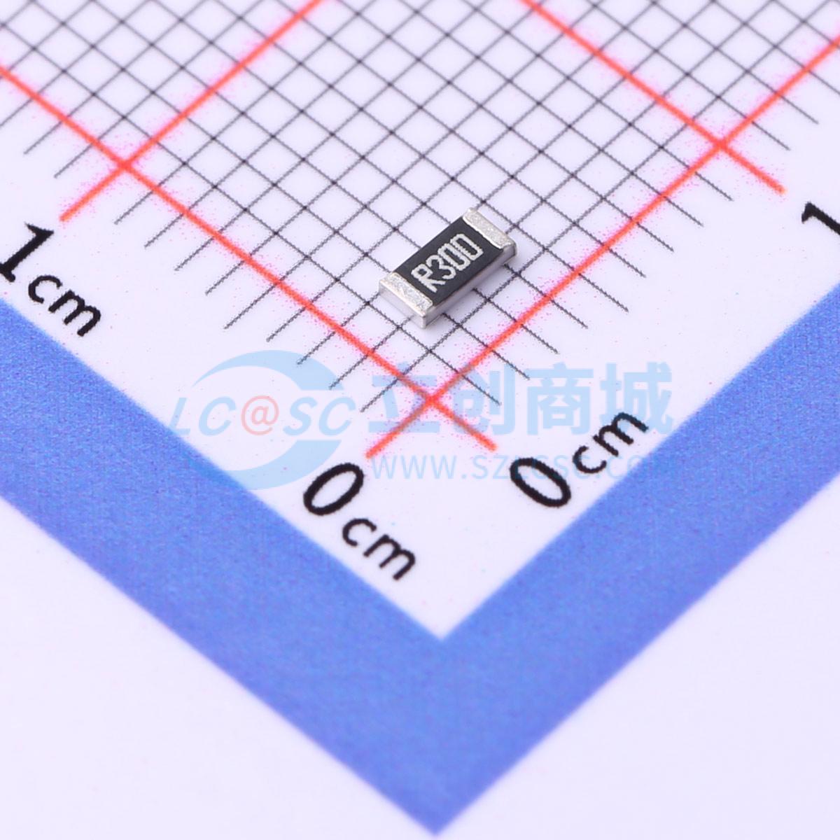 点击查看大图 CR1206F4R300G实物图