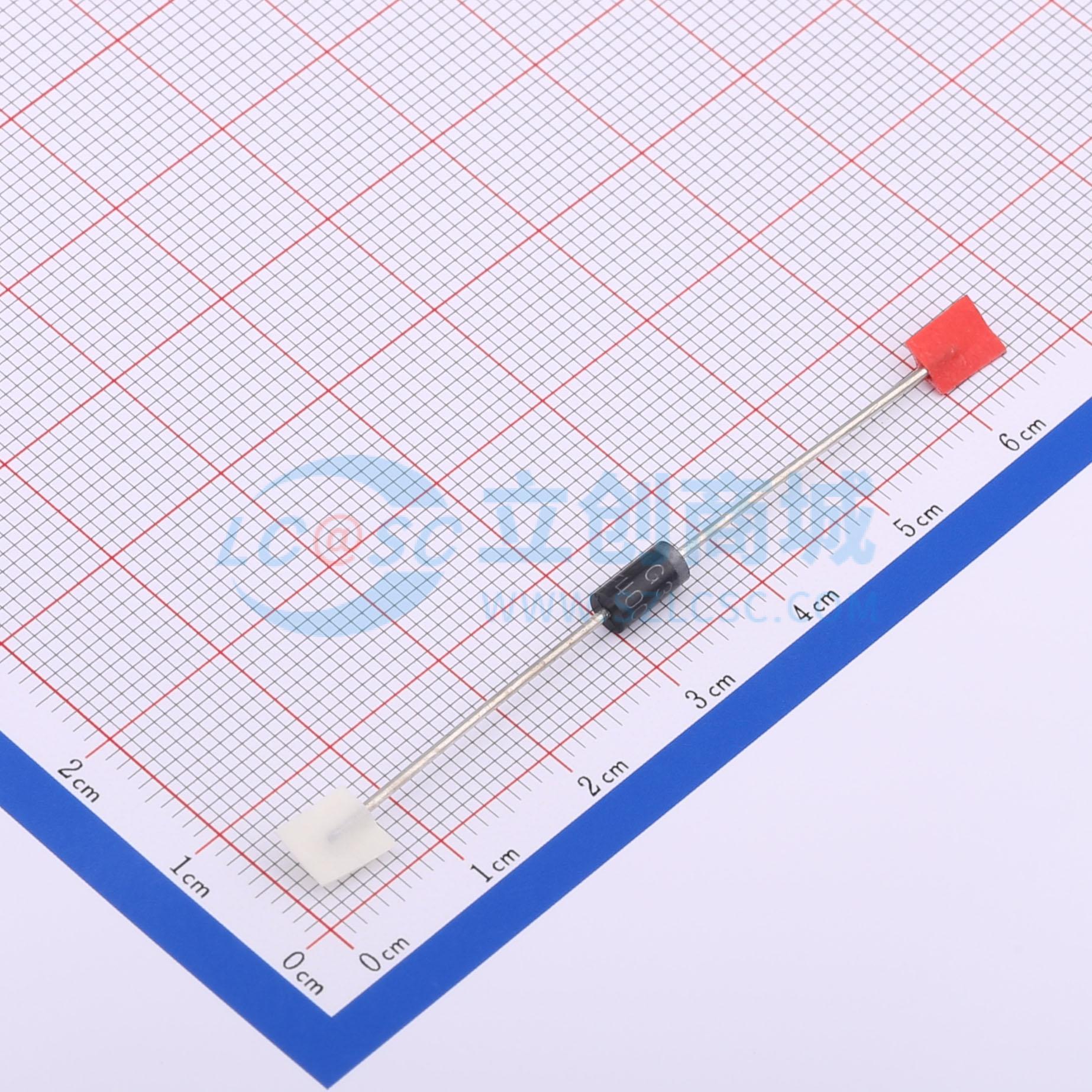 点击查看大图 P6KE400A实物图
