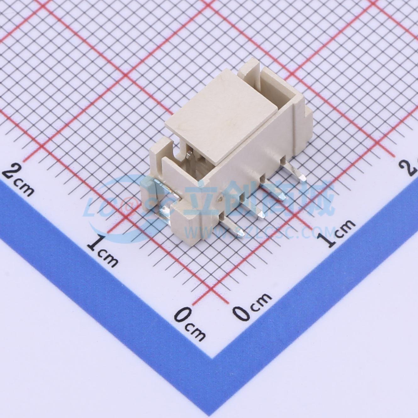 WAFER-XH2.54-4PLB实物图