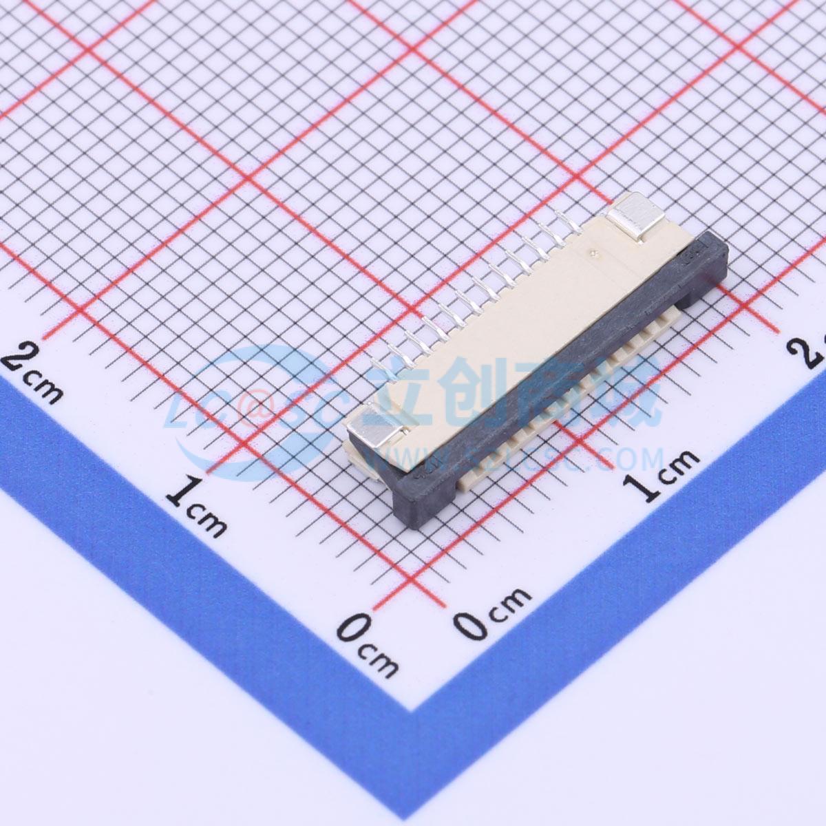 FPC-1.0AS-12PWBH25实物图