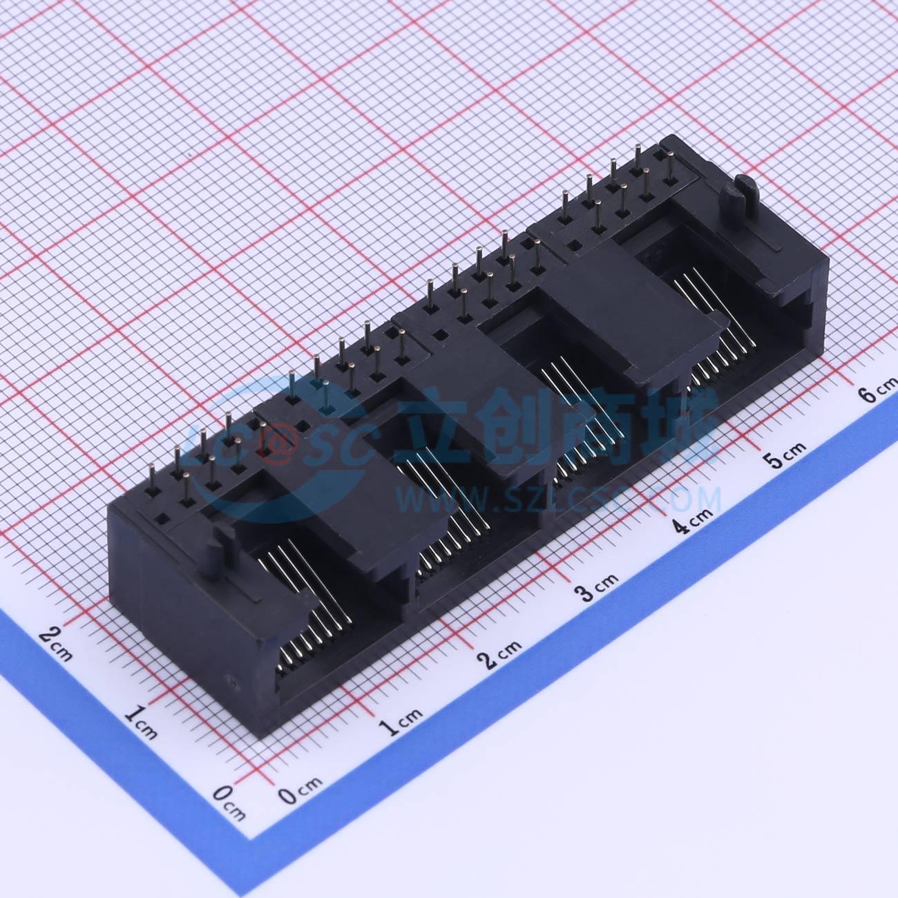 HC-RJ45-5622-4-6实物图