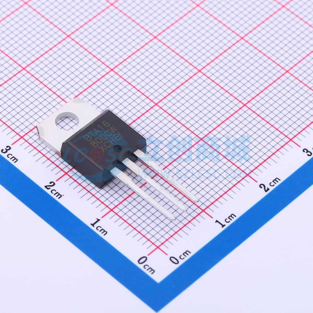 点击查看大图 BTA16-800CW实物图