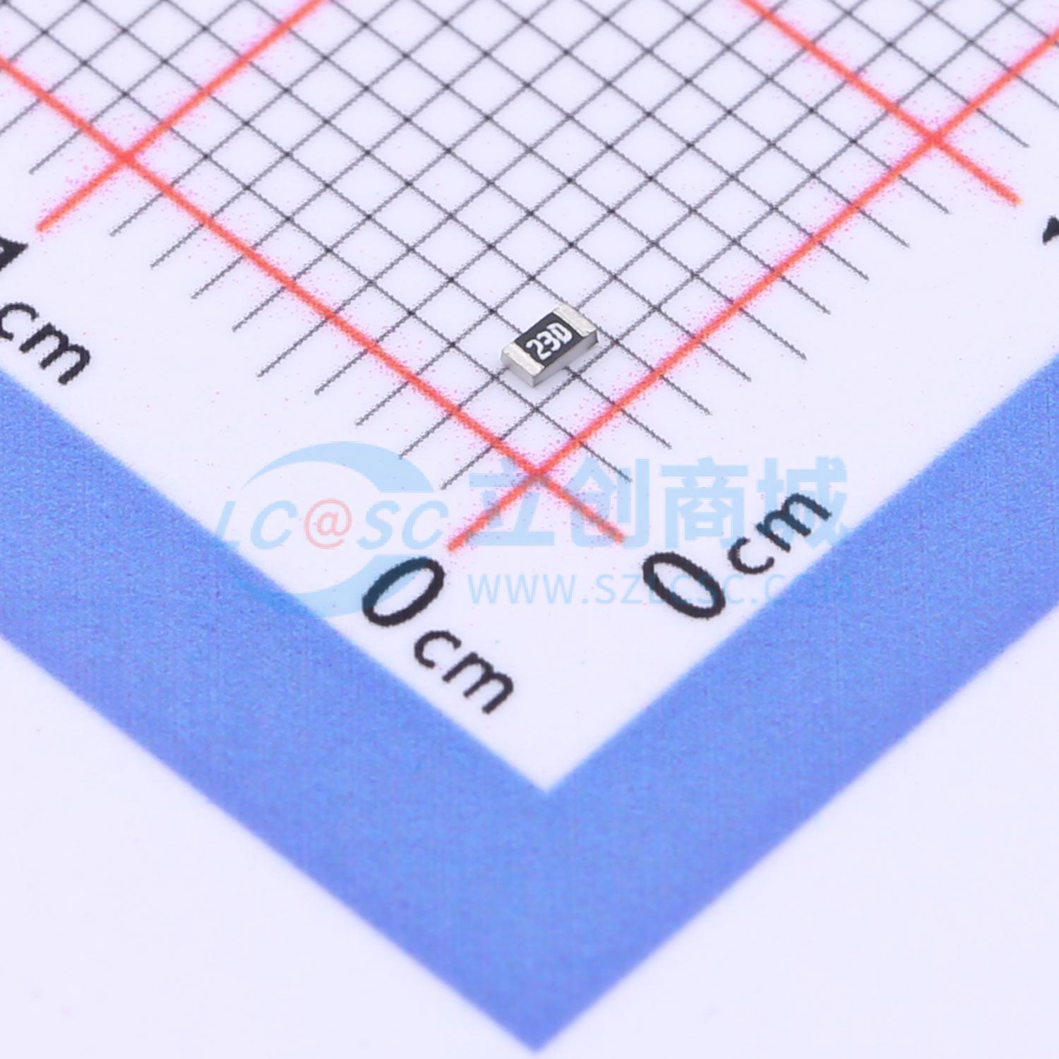 点击查看大图 SCR0603F169K实物图